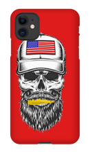 Bite The bullet IPhone Case - American Flag