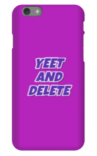 blade442211 yeet and delete iPhone Phone Cases