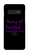King of Twitch Samsung Schutzhülle (schwarz/weiß)