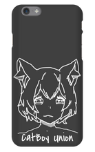 Catboy Union iPhone case (White)