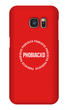 PhobiacXD White Text Samsung Case
