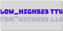 low_high523 XXL Gaming Mousepad
