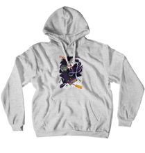 Dino In Space Hoodies (No-Zip/Pullover)