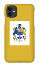 Davidson family Crest iPhone Phone Case