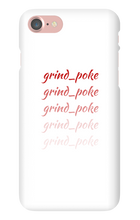 grind_poke iPhone Phone Cases