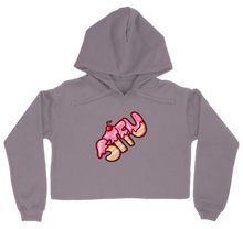 Emote Cropped Hoodie