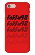 fak1u98 iPhone Phone Cases