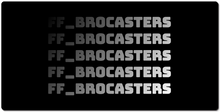 ff_brocasters XXL Gaming Mousepad
