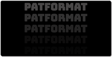 patformat XXL Gaming Mousepad