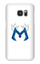 Blue logo Samsung Phone Cases