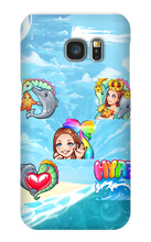 h2oQueen Beach Emotes Samsung Phone Cases