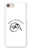 Reds Truckin Black Letters iPhone Cases