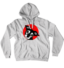 its_jfree Hoodies Red Logo  (No-Zip/Pullover)