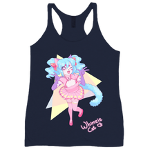 Whimzie fitted razerback tanktop