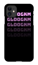 gldogkm iPhone Phone Case