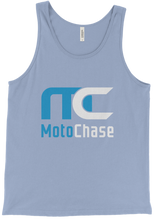 MotoChase White Logo Tank Top