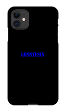 lennyfsix iPhone Case (Text)