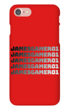 jamesgamer01 iPhone Phone Cases