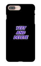 blade442211 yeet and delete iPhone Phone Cases