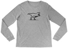 T Shirt - Long Sleeve - Clear Dino