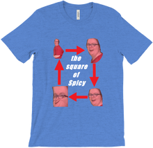 the square of Spicy. T-shirt