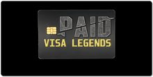 Paid Visa Legends XXL Gaming Mousepad