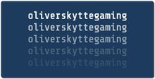 oliverskyttegaming XXL Gaming Mousepad