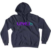 LEVEL UP "PURPS" Hoodies (No-Zip/Pullover)