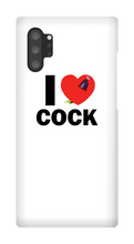 I ❤️ Cock Samsung Phone Cases