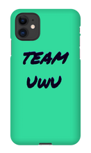 team-uwu iPhone Phone Cases