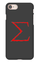 Signature Greek EpsilonDevil iPhone Case