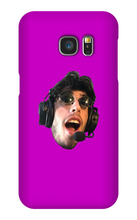 its my face on a Samsung case