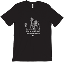 PPIM Coffee and Bucket, White Lettering T-Shirt