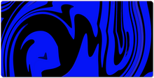 Dark Blue and Black swirl