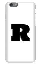Ryan Syed iPhone Case Black Logo