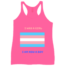 Transgender FTM Womans Tanktop