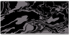 Grey and black twirl  XXL Gaming Mousepad