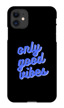 Only good vibes blue iPhone Phone Case