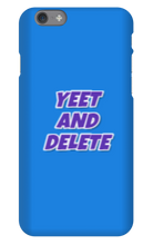 blade442211 yeet and delete iPhone Phone Cases