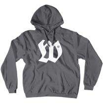 WIKKO Hoodie Fraktur Logo (White)