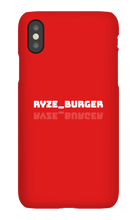 ryze_burger iPhone Phone Cases