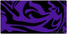 mousepad purple and black