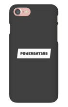 PowerBat395 iPhone Phone Case Black
