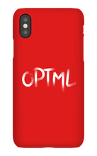 White Optimal iPhone Cases