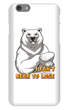 I Can't Bear To Lose iPhone Phone Cases