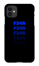 F34R iPhone Phone Cases