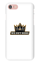 King Zyrax WE OUT HERE iPhone Cases