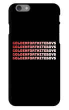 goldenfortniteboys iPhone Phone Cases