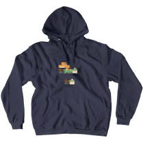 Minecraft Alex Skin Pieces Pullover Hoodie