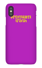 puguns premium trash iPhone Cases